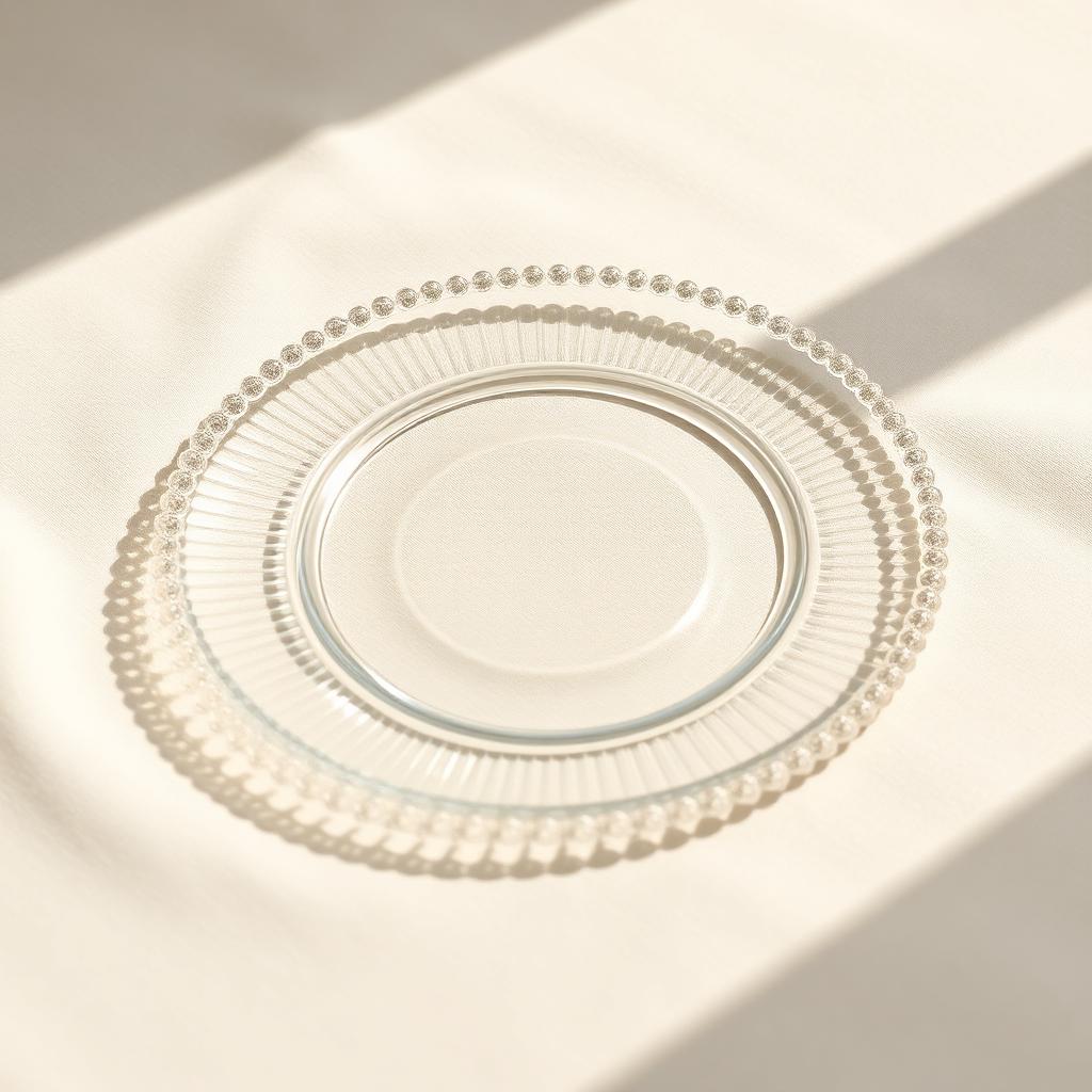 Clear Elegant Chargers